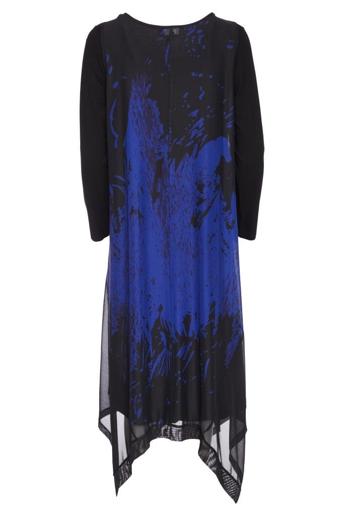 ORA Print Mesh Dress
