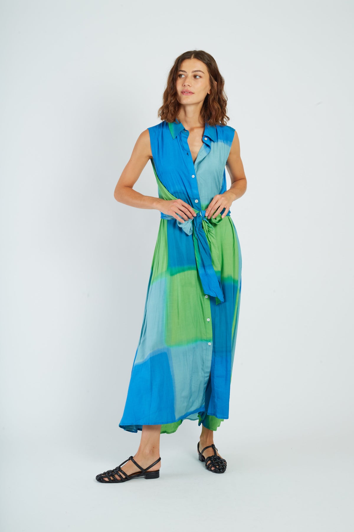 Derhy Wrap Over Dress