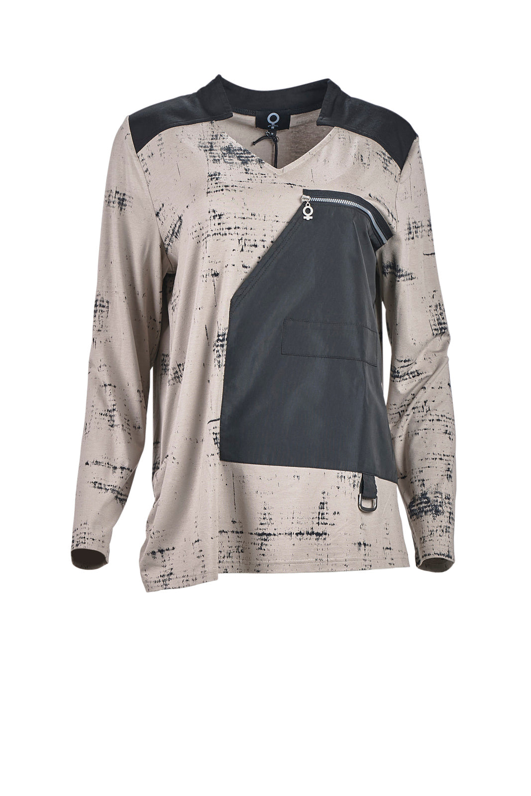 MY SOUL Patch Pocket Top