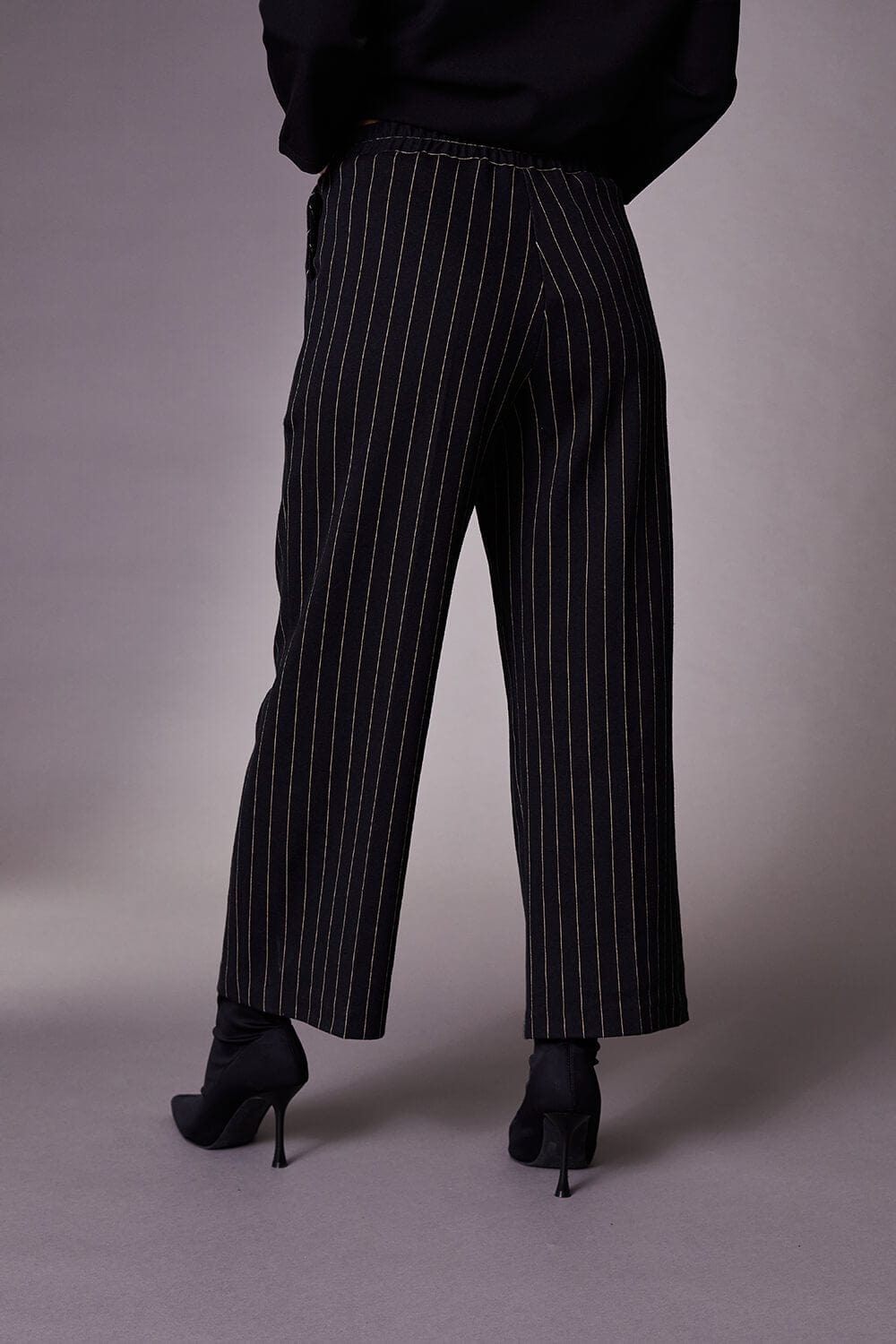 PERUZZI Crop Stripe Trouser