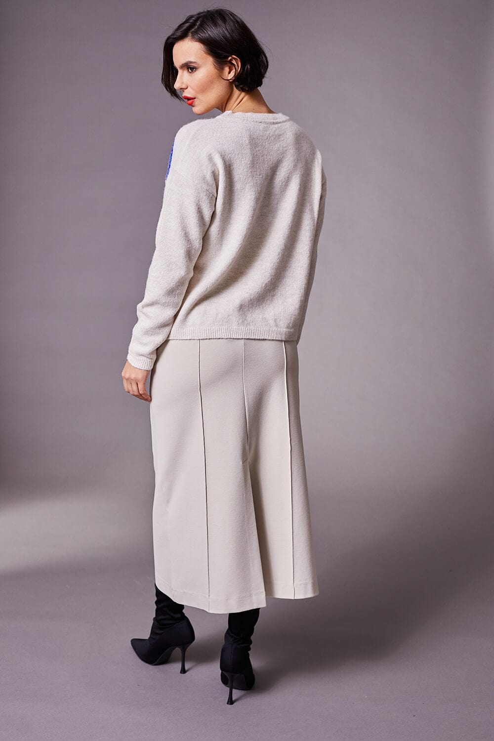 PERUZZI Slim A Line Skirt