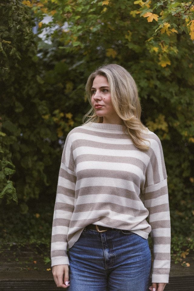 ART Stripe Fine Knit