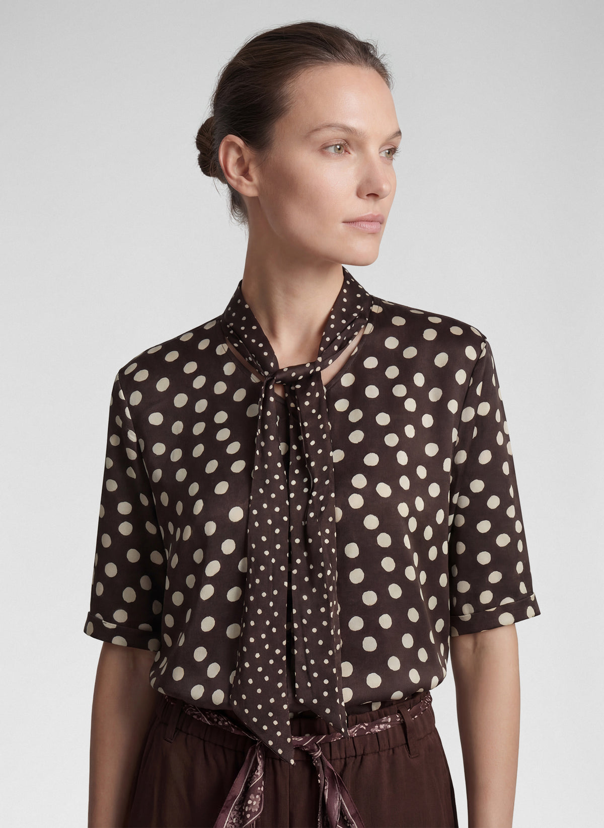RABE Scarf Blouse