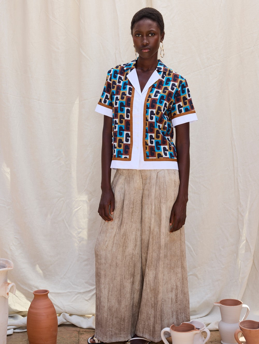 Skatie Wide Leg Trouser