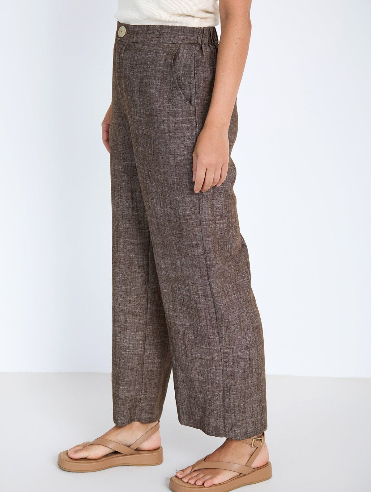 Skatie Linen Wash Trouser