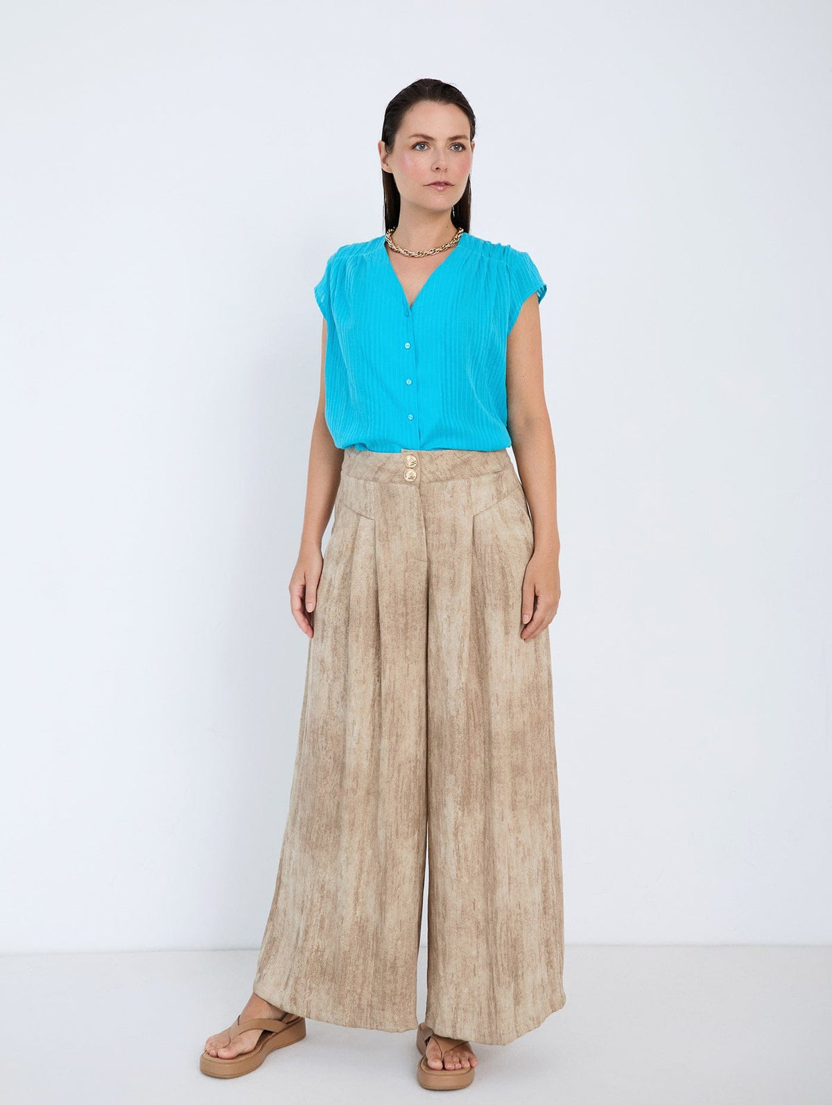 Skatie Wide Leg Trouser