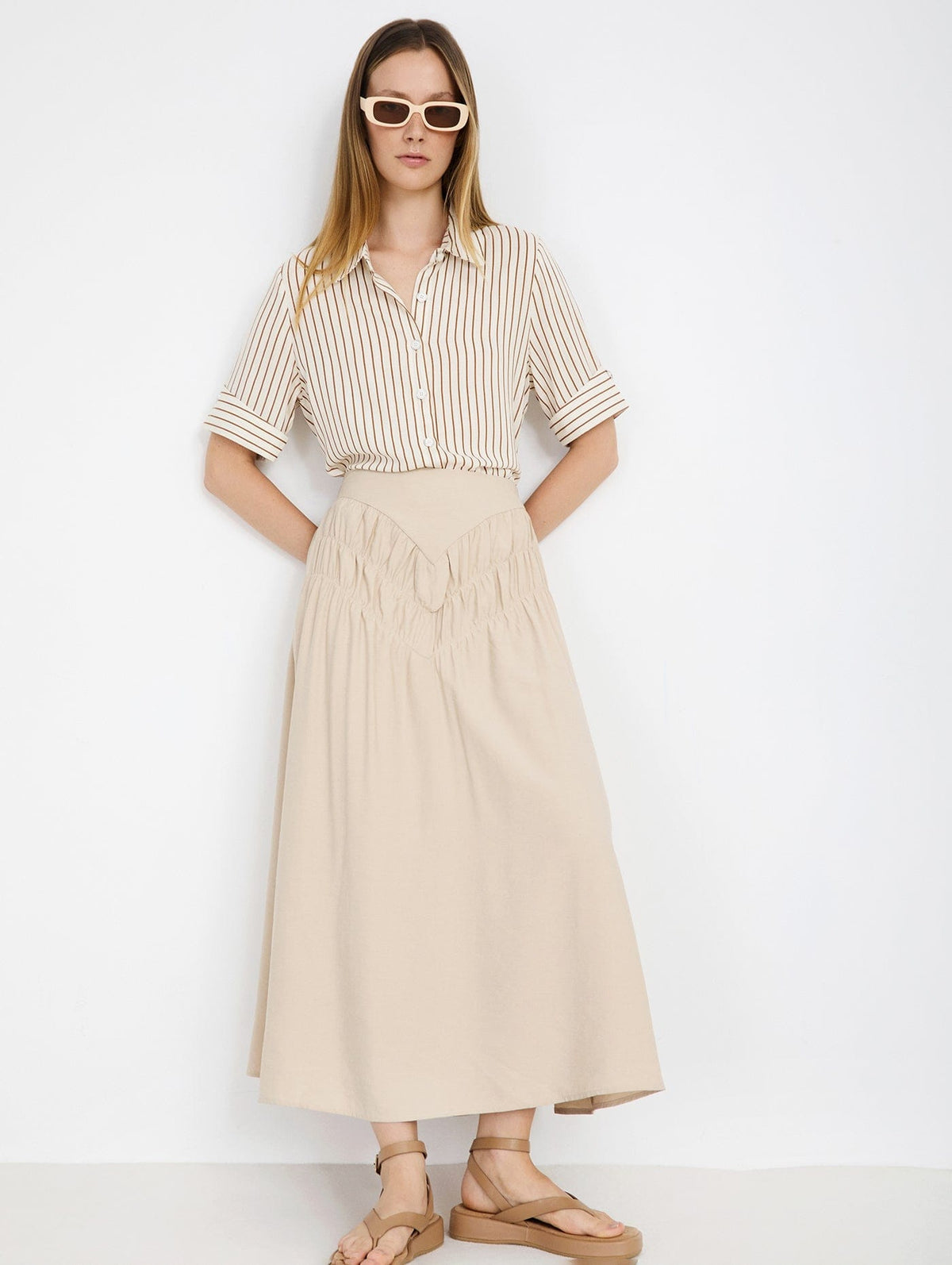 Skatie Ruched Skirt