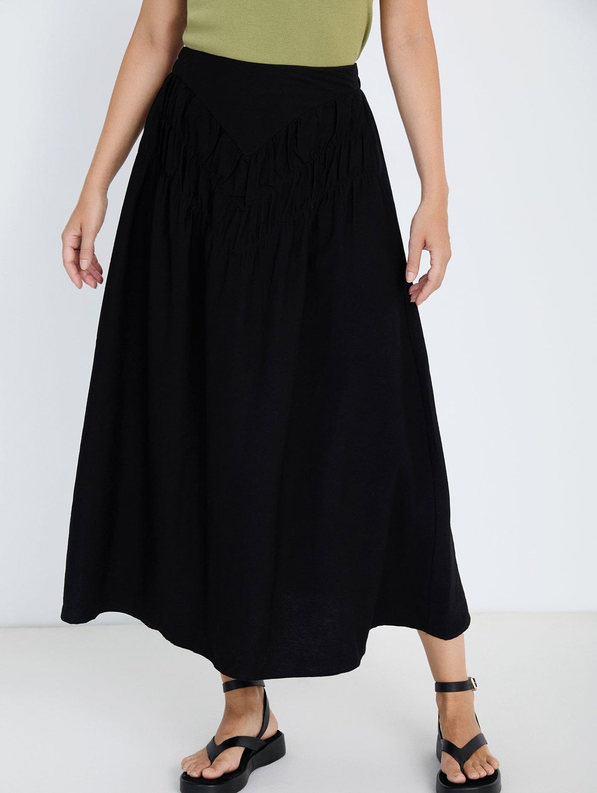 Skatie Ruched Skirt