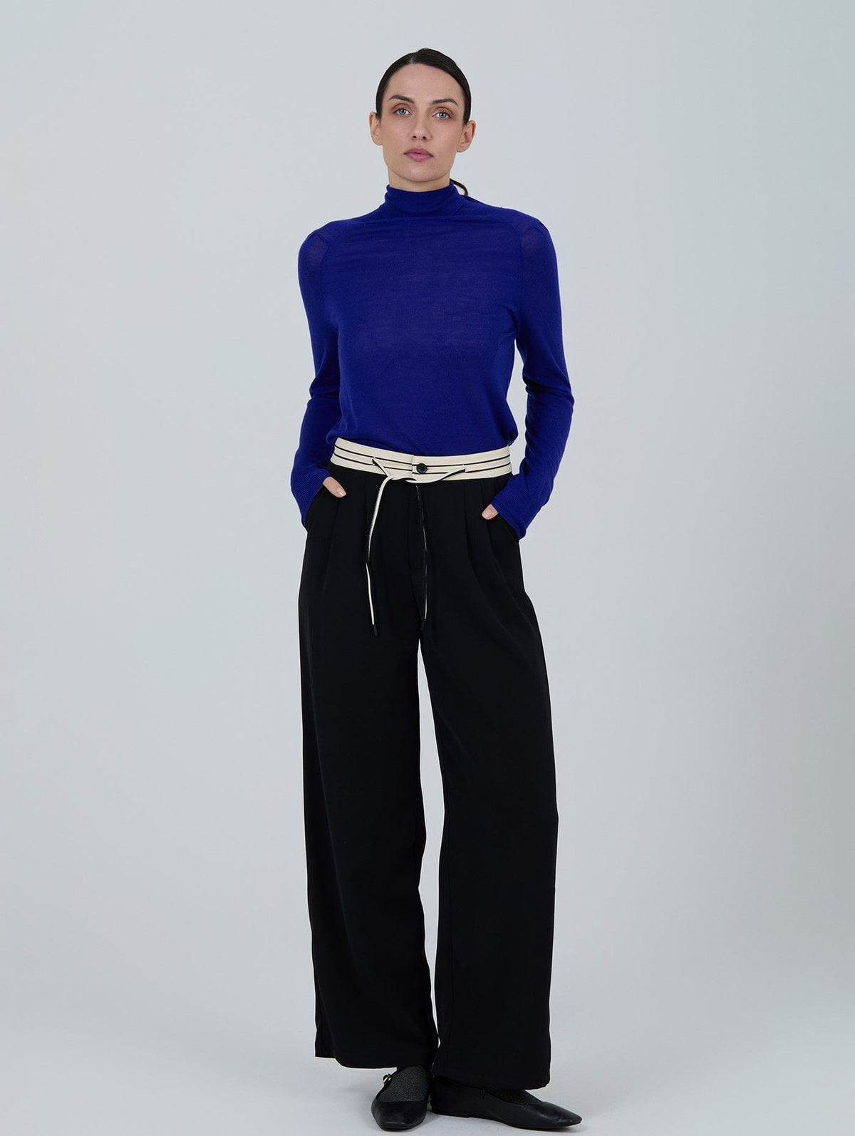 Skatie Elastic Contrast Trouser