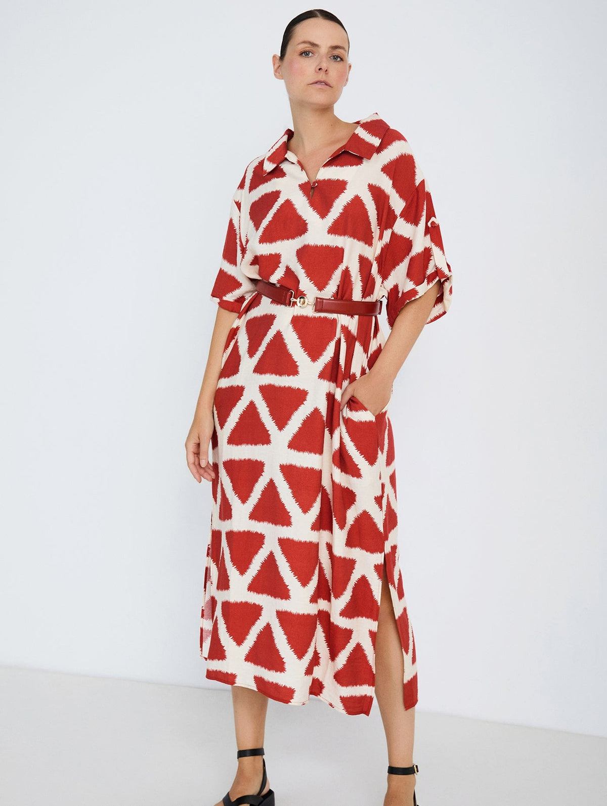 Skatie Print Pocket Dress