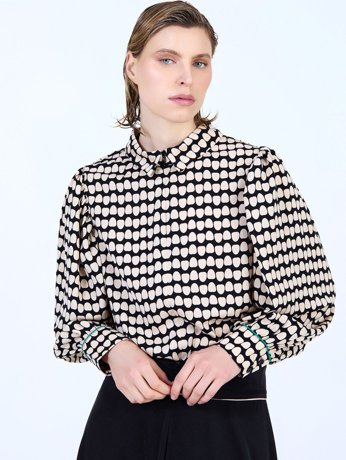Skatie Circle Print Shirt