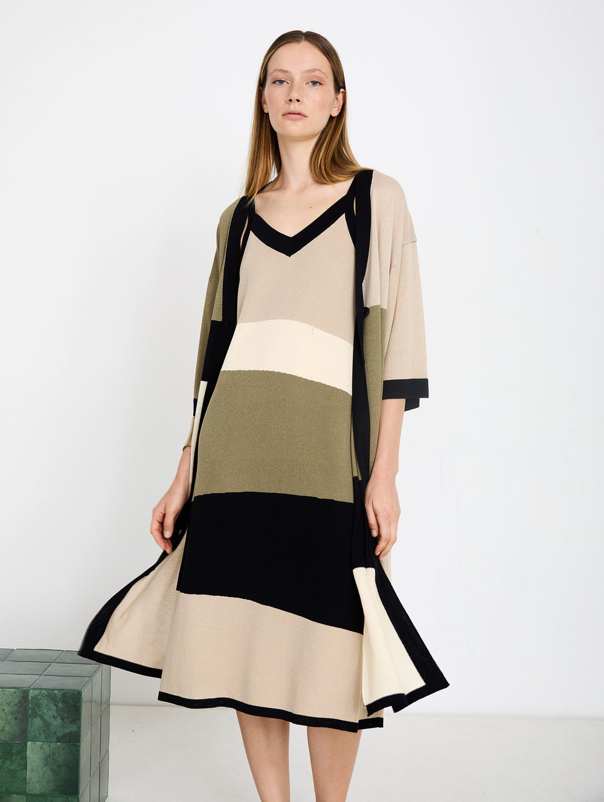 Skatie Longline Fine Knit