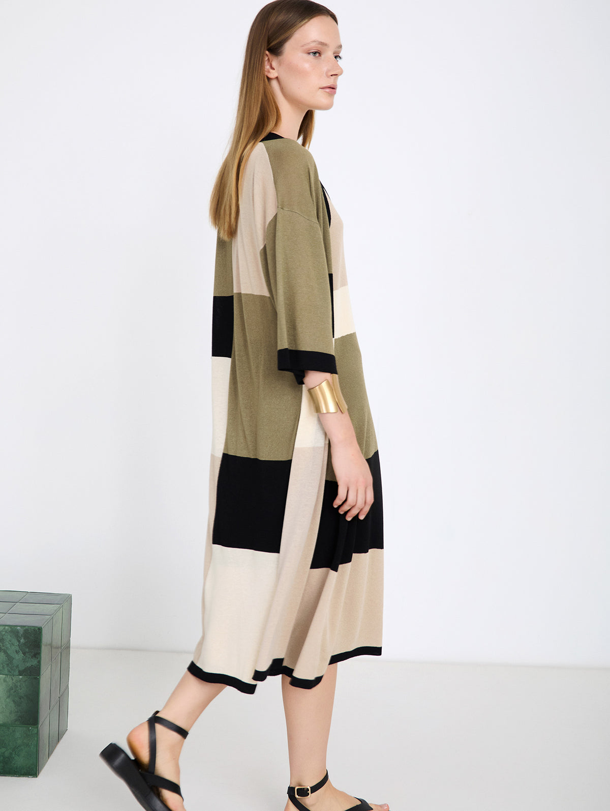 Skatie Longline Fine Knit