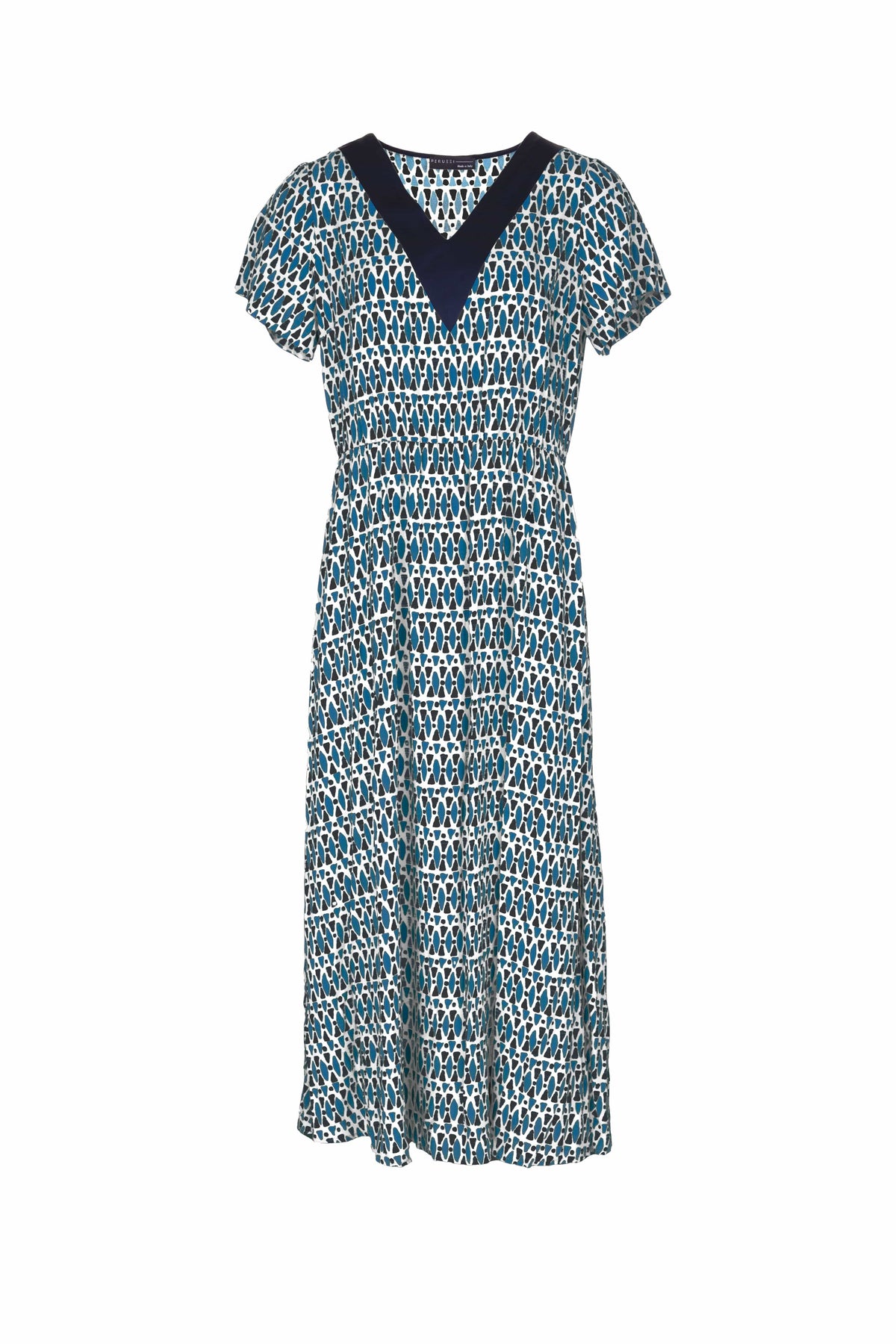 Peruzzi Diamond Print Dress