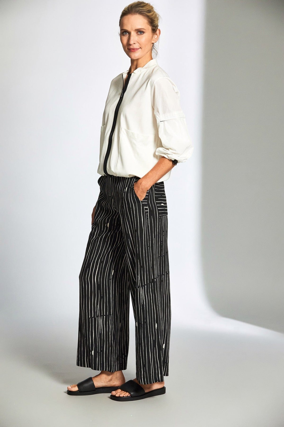 PERUZZI Broken Stripe Trousers