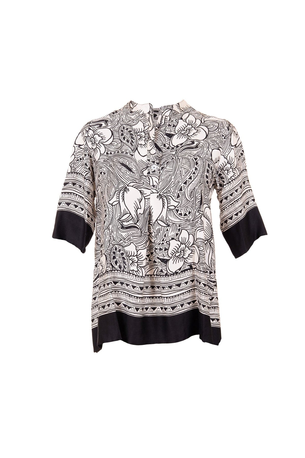 PERUZZI Woodblock Print Top