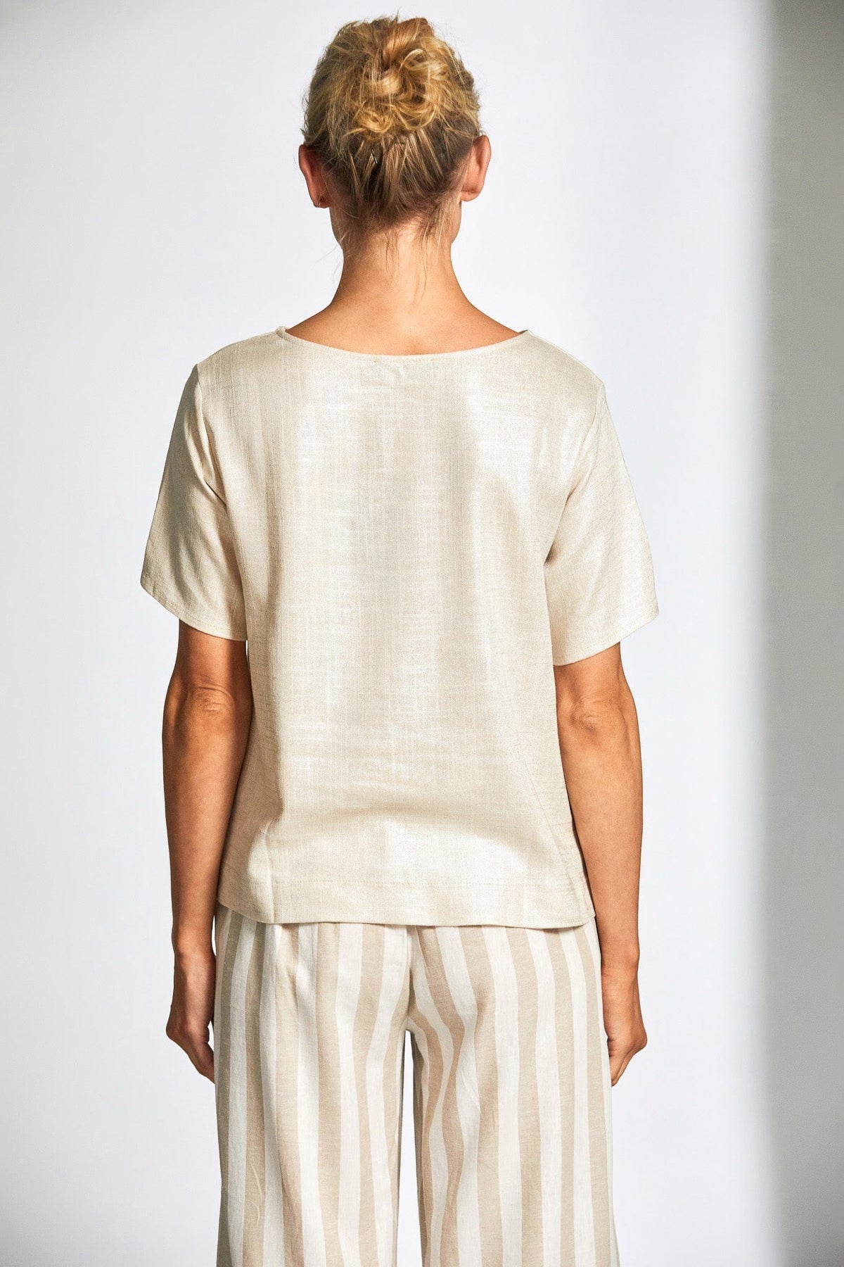 Peruzzi Stripe Linen Trouser