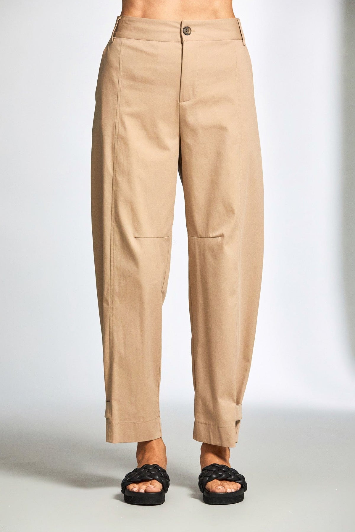 PERUZZI Cotton Seam Tab End Trouser