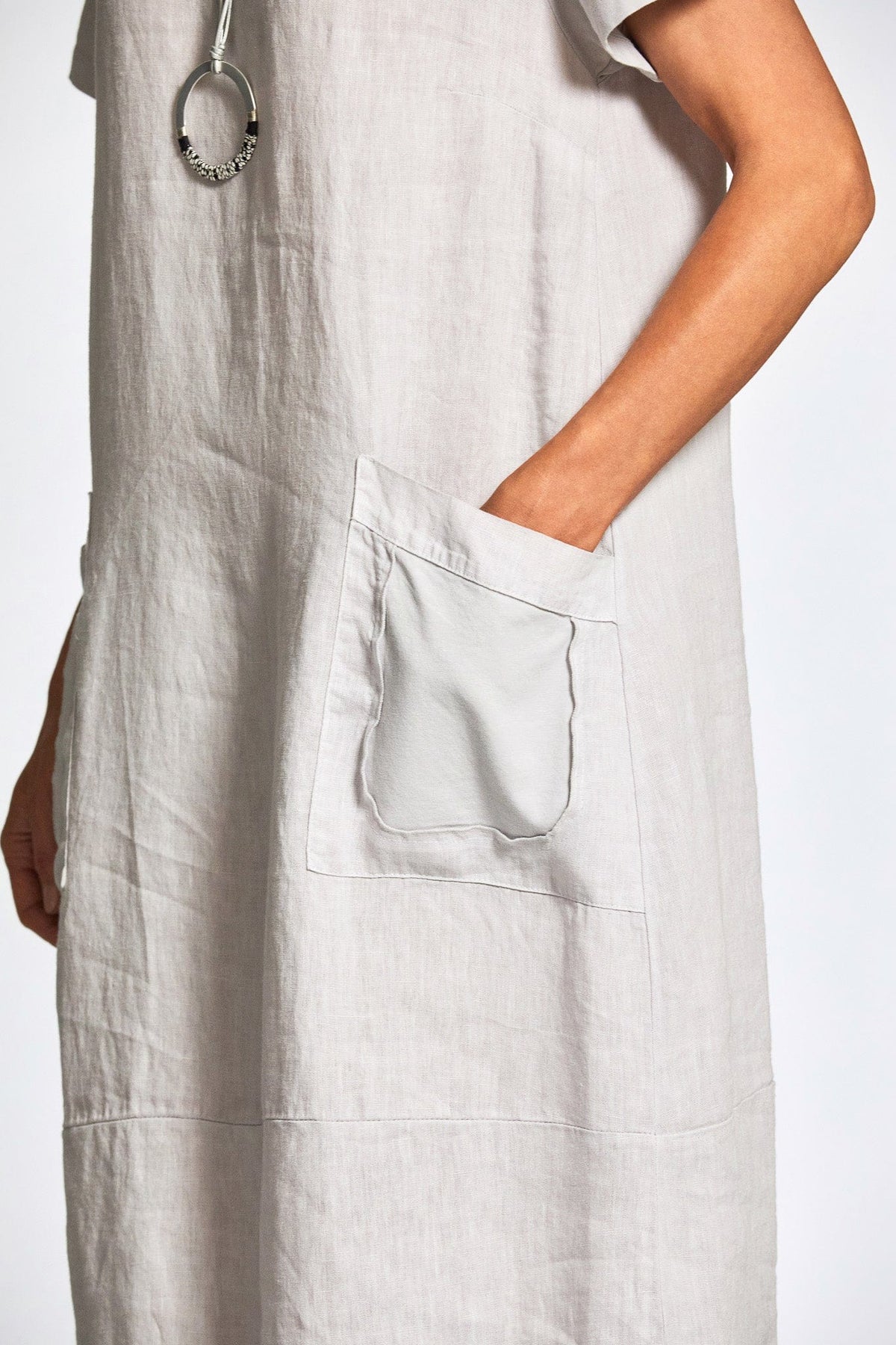 PERUZZI Raised Pocket Dress