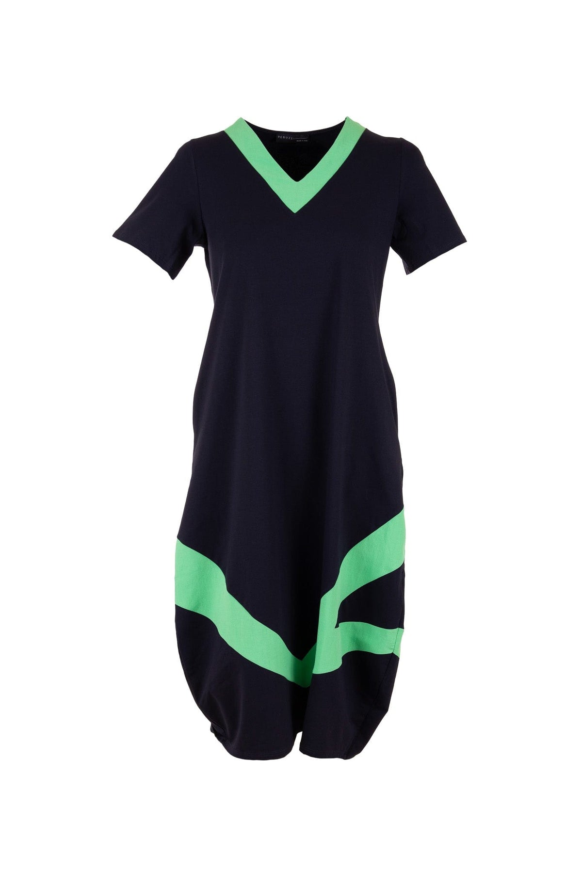 PERUZZI Contrast Triangle Dress