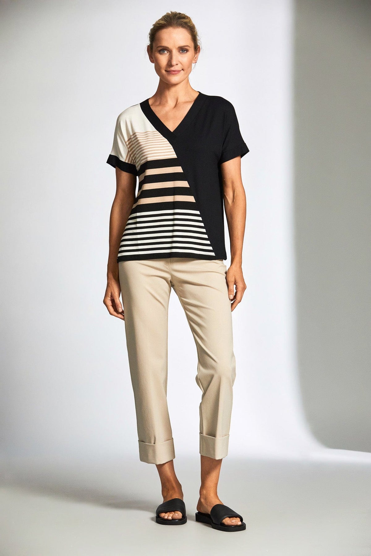 PERUZZI Side Stripe T-Shirt