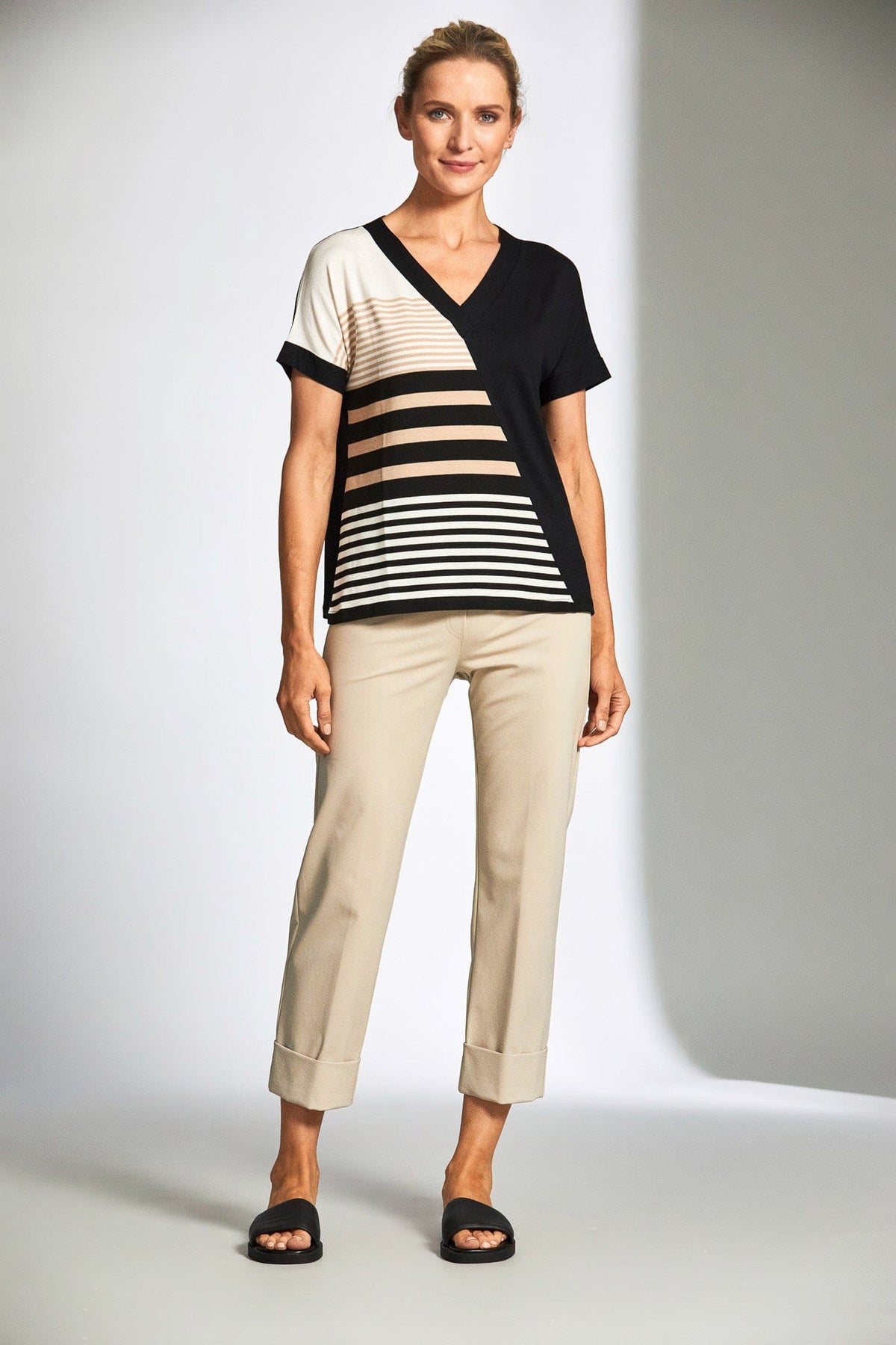 PERUZZI Side Stripe T-Shirt