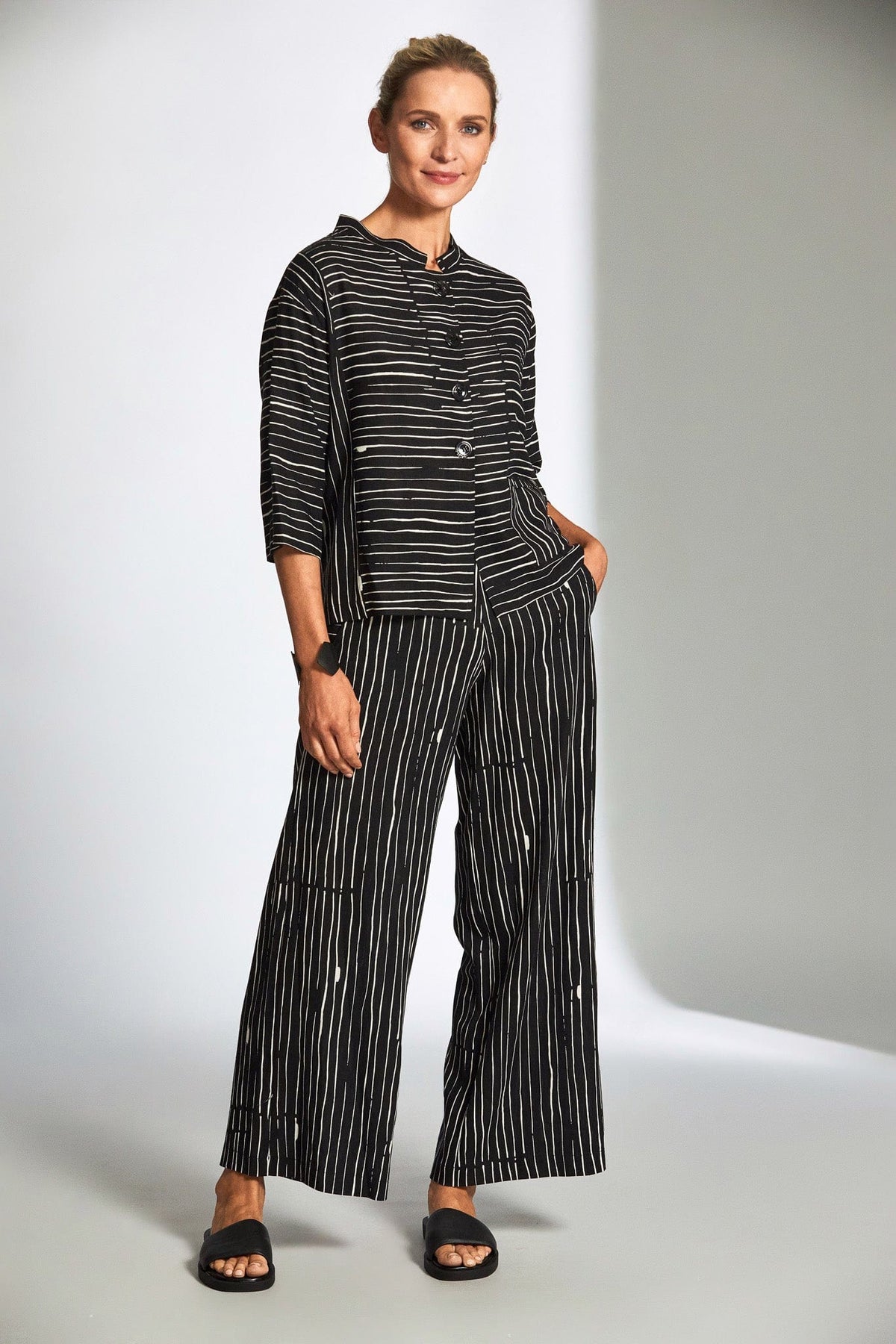 PERUZZI Broken Stripe Jacket