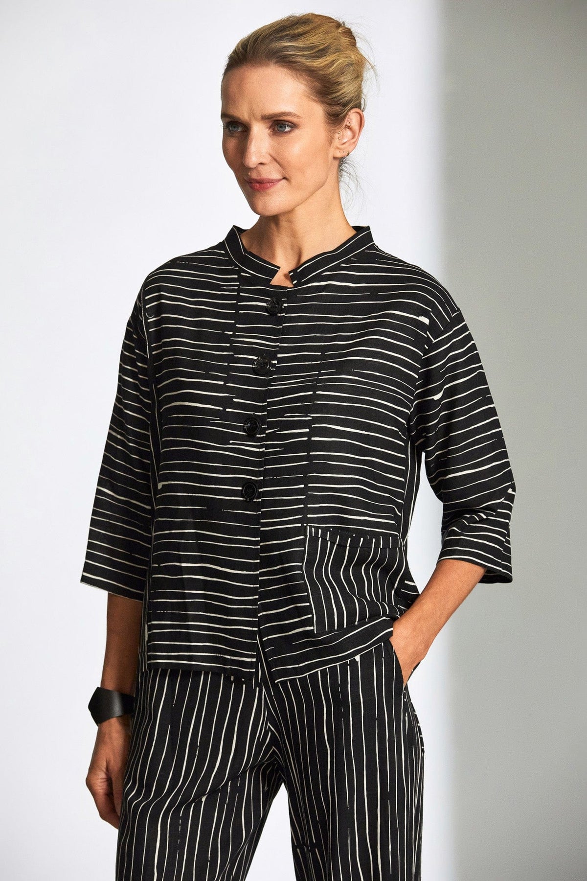 PERUZZI Broken Stripe Jacket