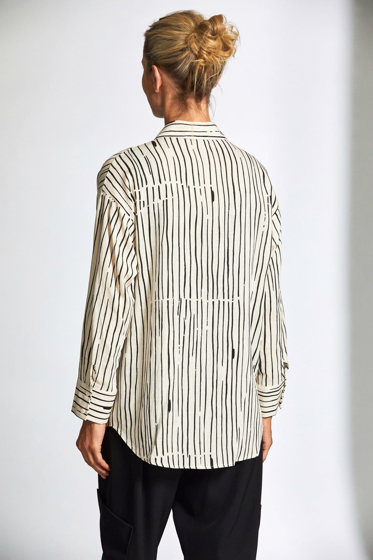 PERUZZI Broken Stripe Shirt