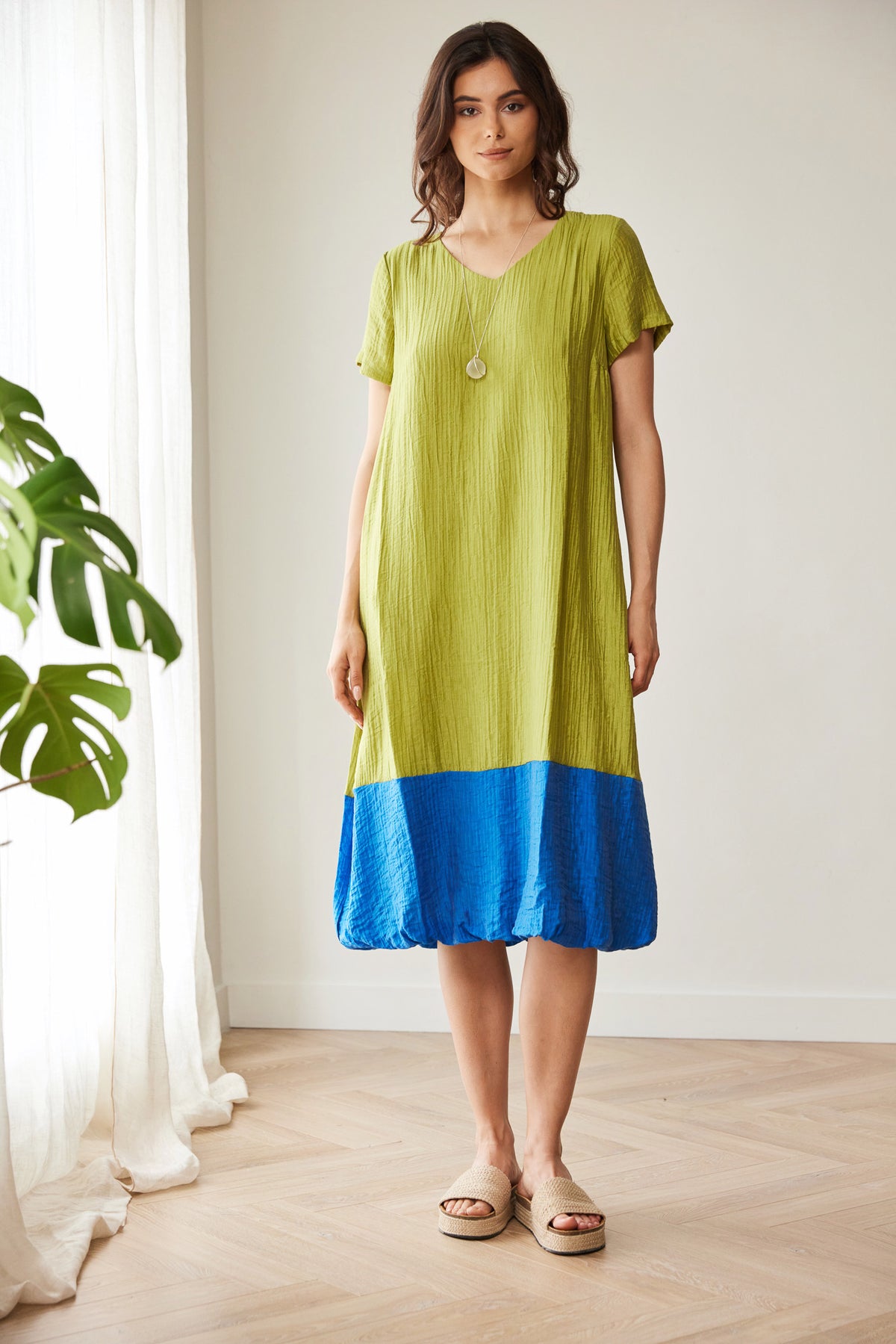 PERUZZI Two Tone Dress