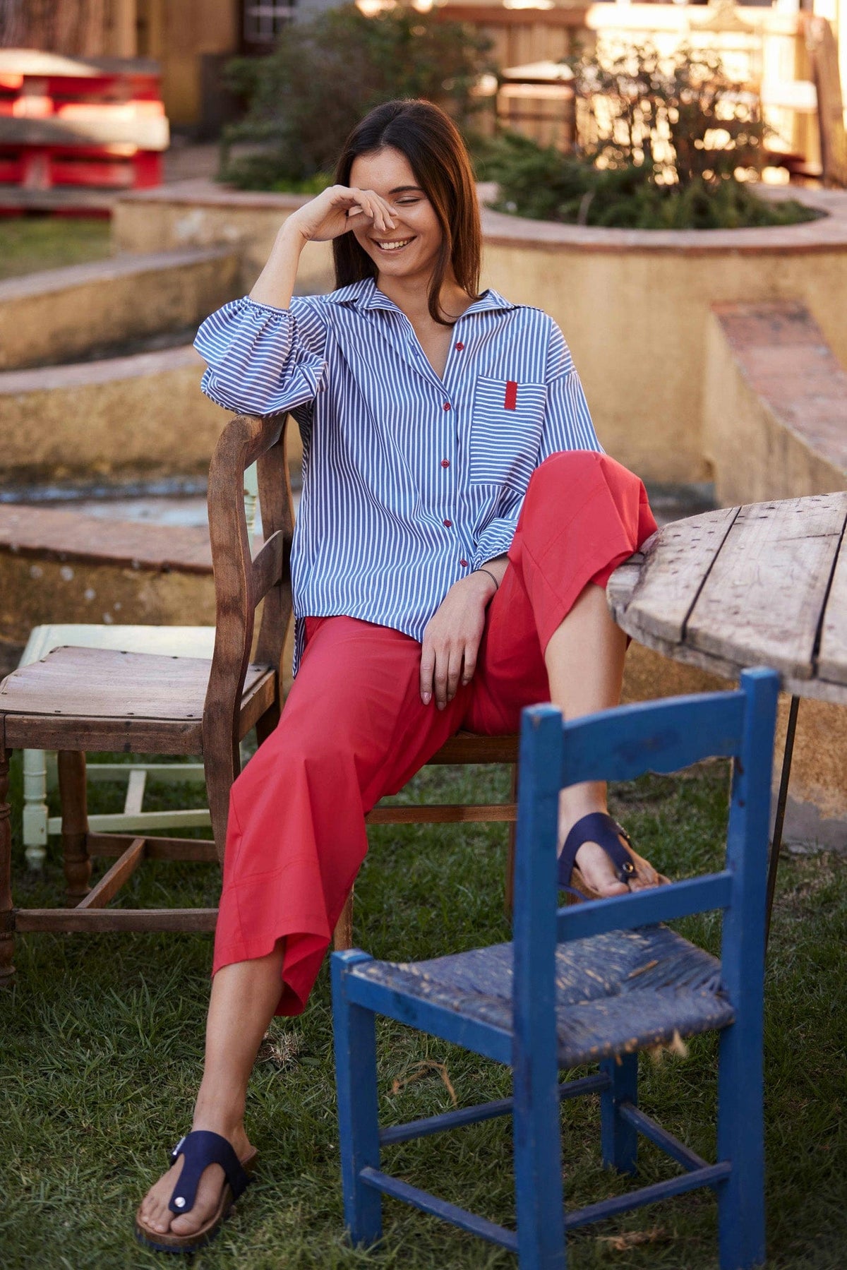 PERUZZI Cotton Trouser