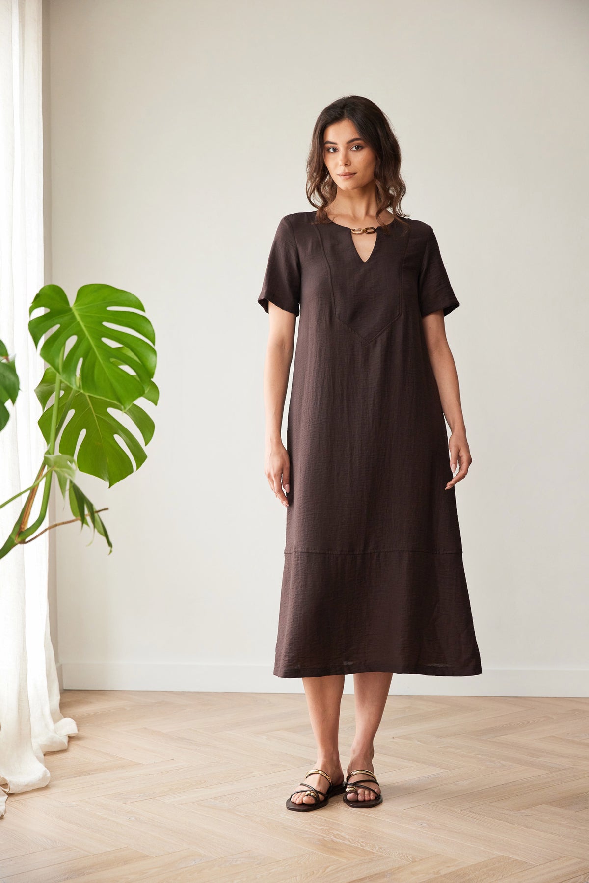PERUZZI Longline Dress