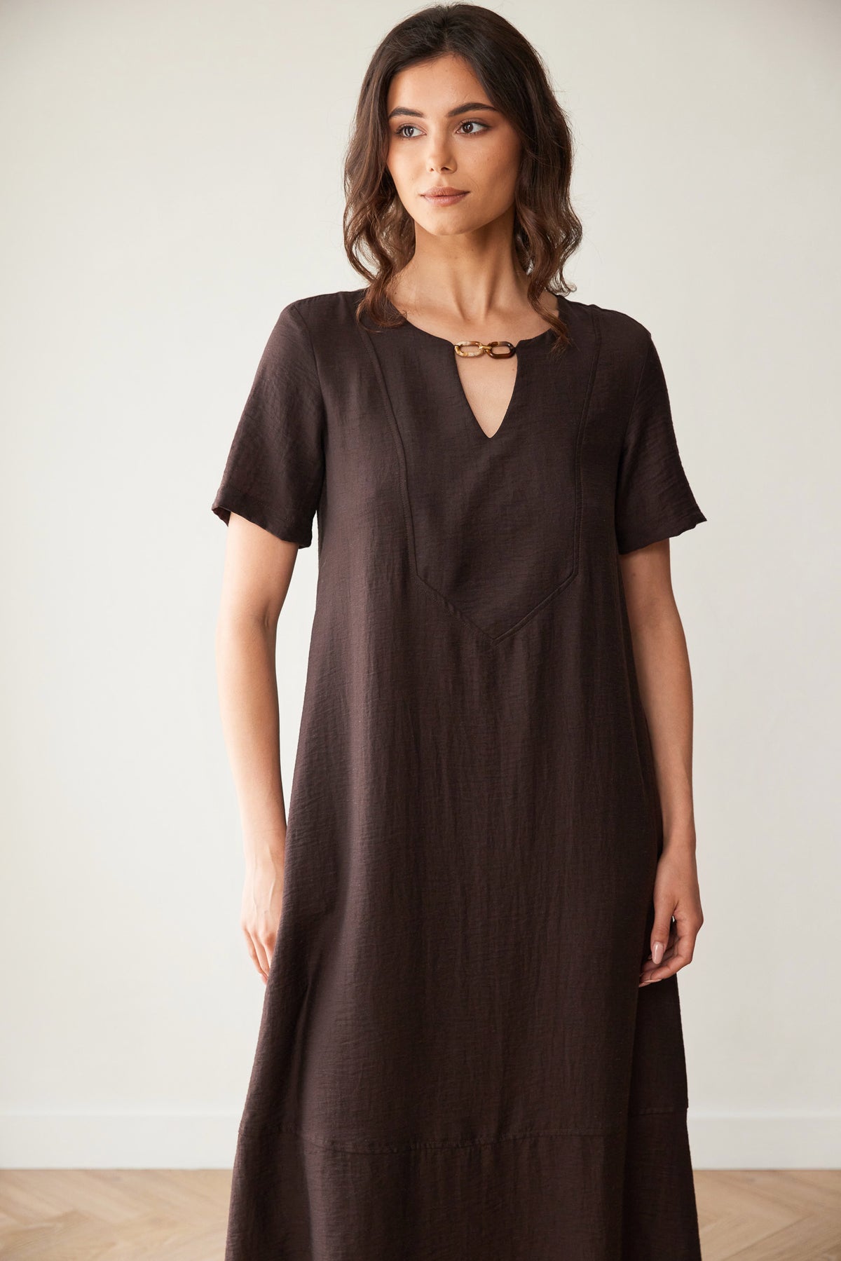 PERUZZI Longline Dress