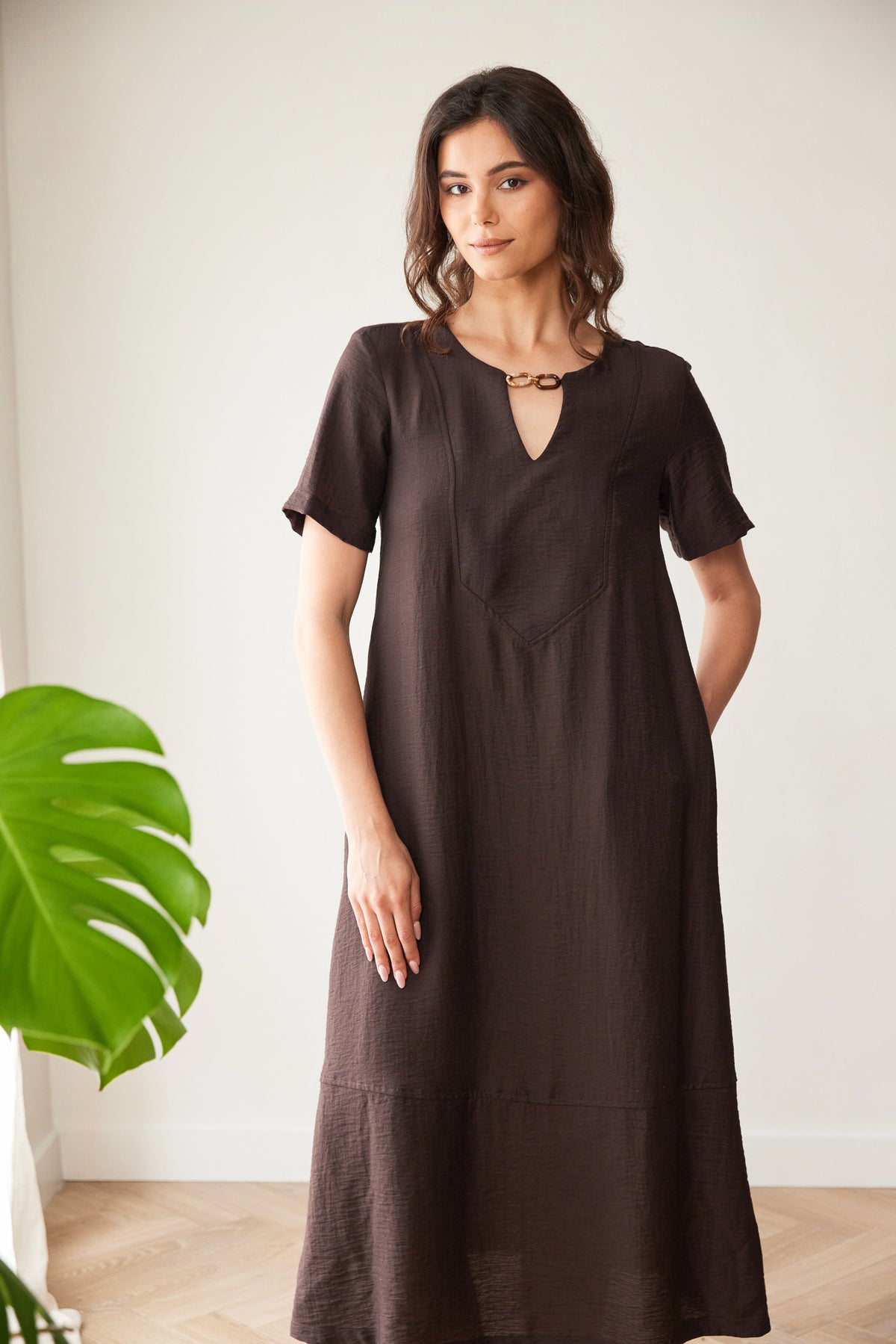PERUZZI Longline Dress