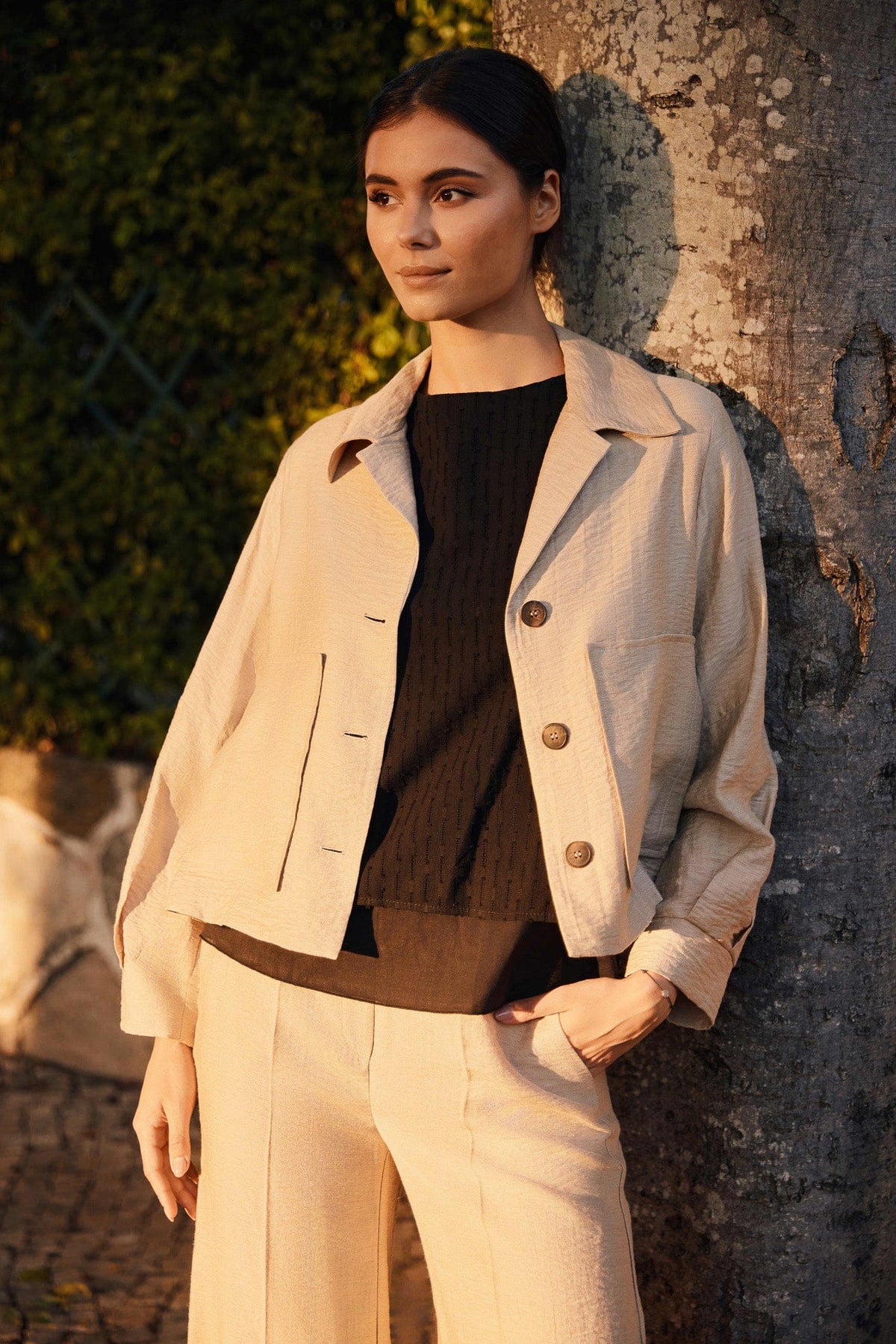 PERUZZI Crinkle Jacket