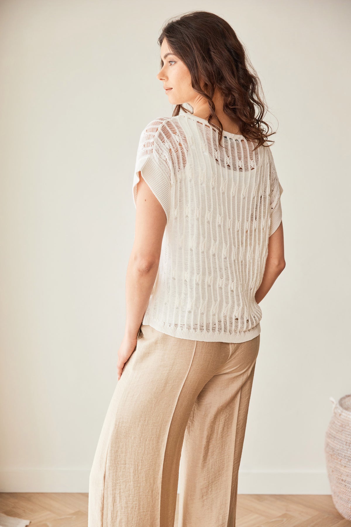 PERUZZI Ladder Stitch Knit