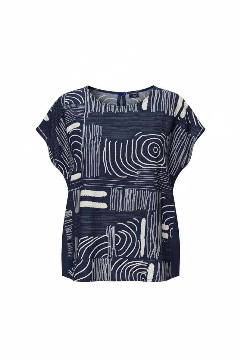 PERUZZI Ripple Print Top