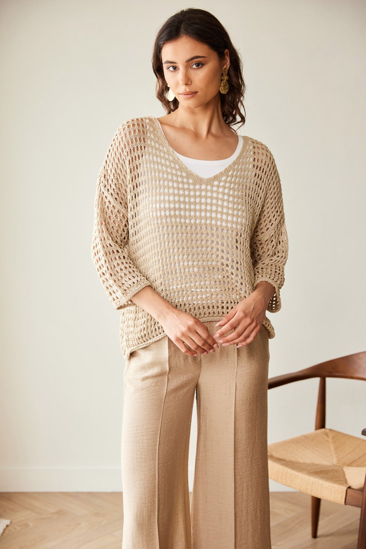 PERUZZI Open Stitch Knit