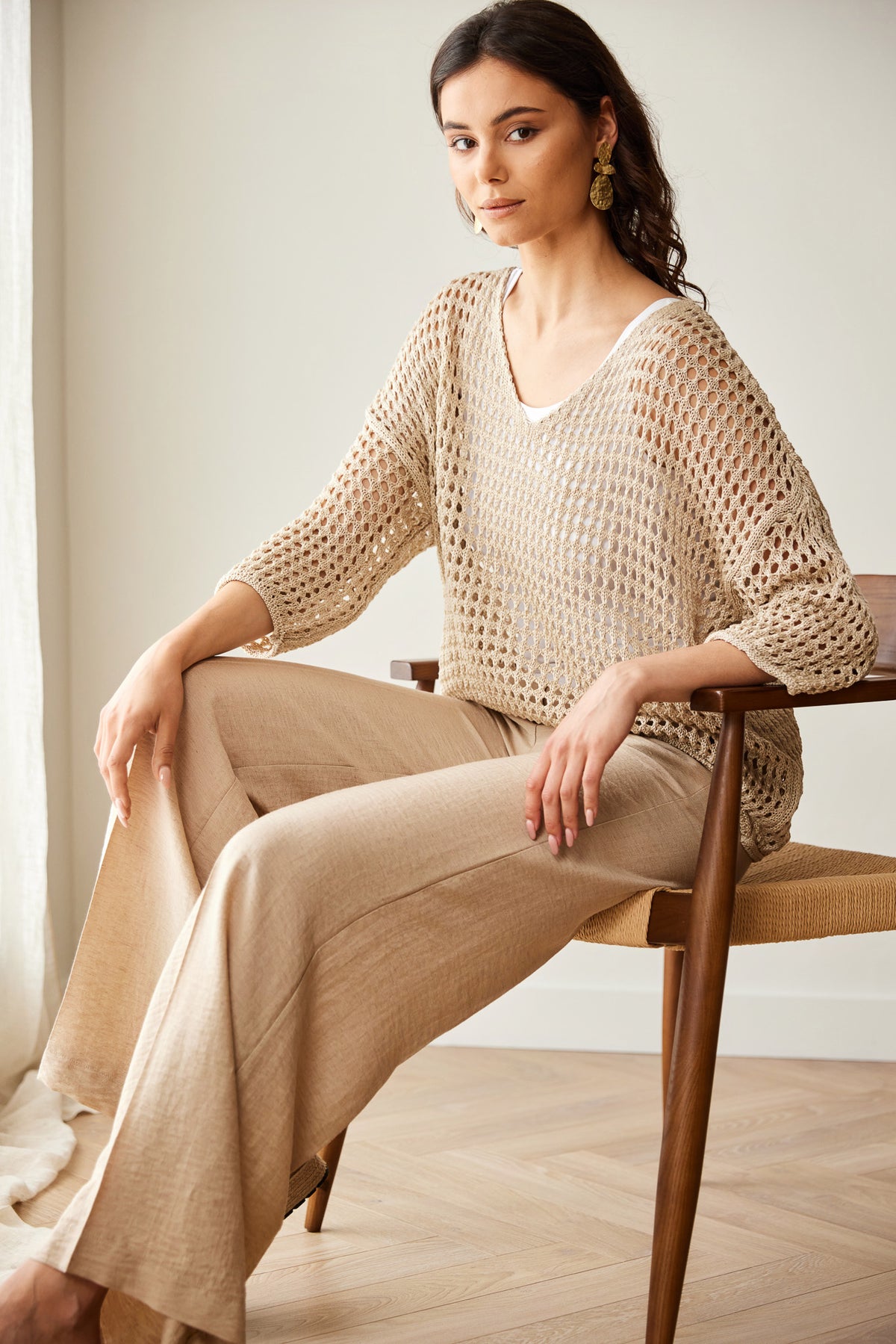 PERUZZI Open Stitch Knit