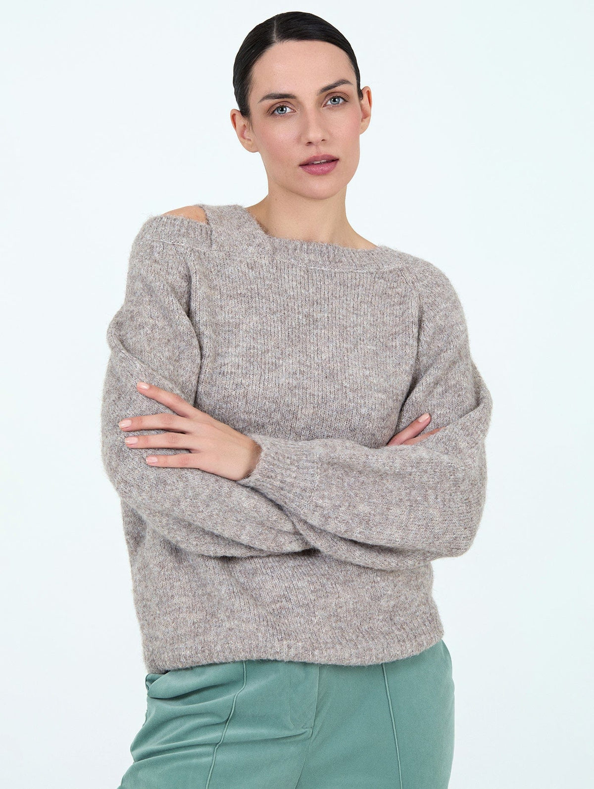 Skatie Strap Detail Knit