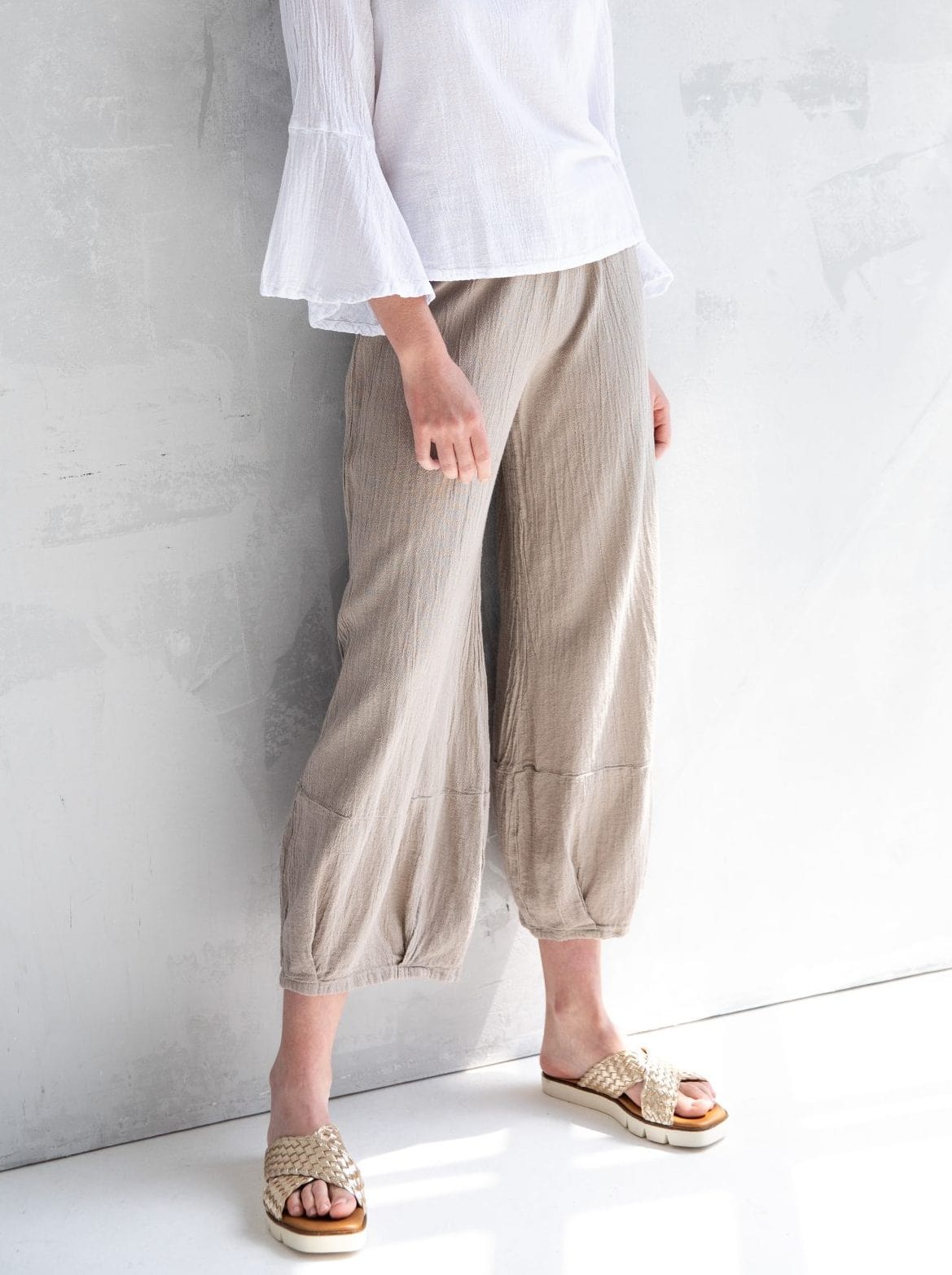 One Life Curved Hem Trouser