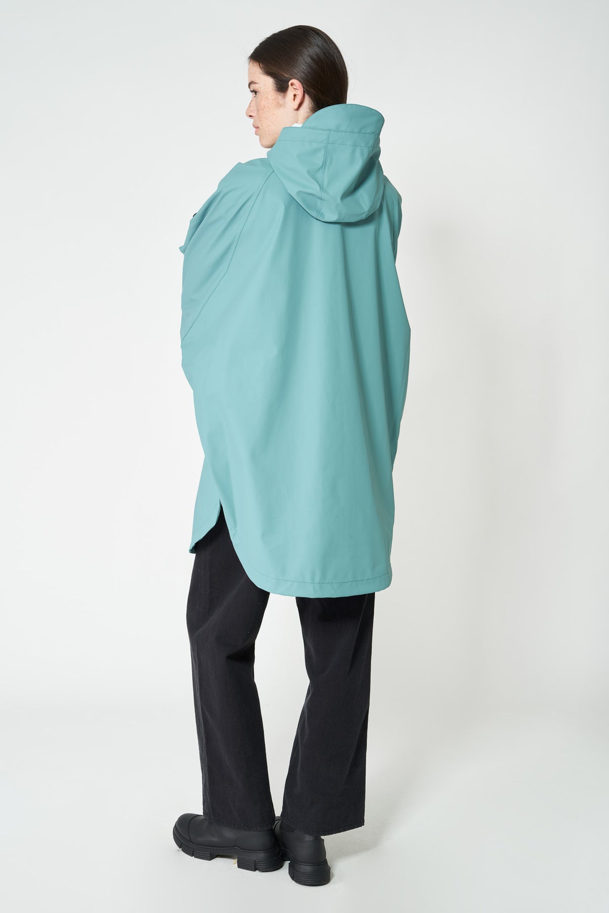 TANTÄ Cape Button Raincoat