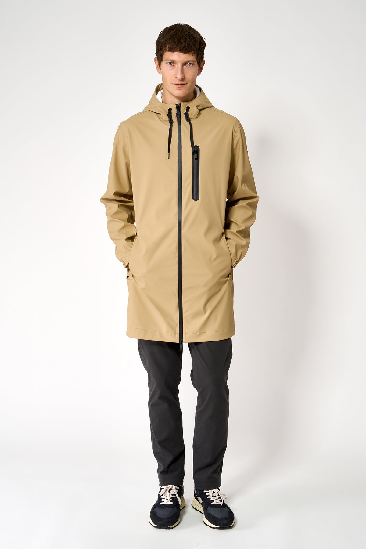 TANTÄ Zip Pocket Waterproof Coat