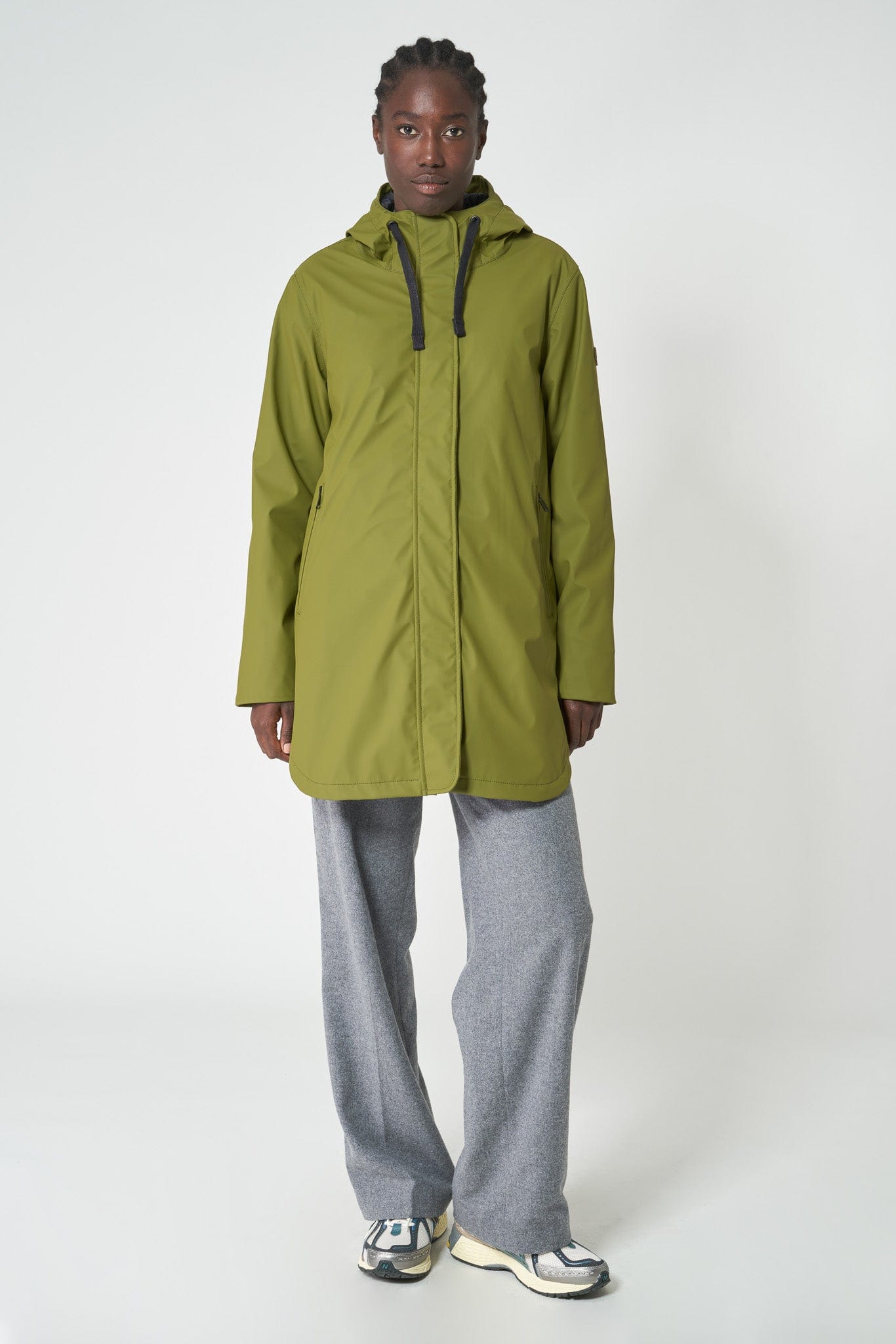 Curve raincoat hotsell