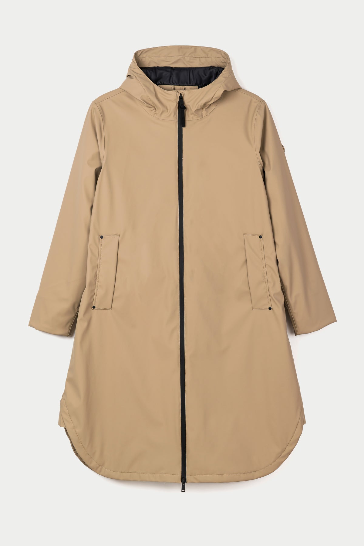 TANTÄ Waterproof Curved Hem Coat