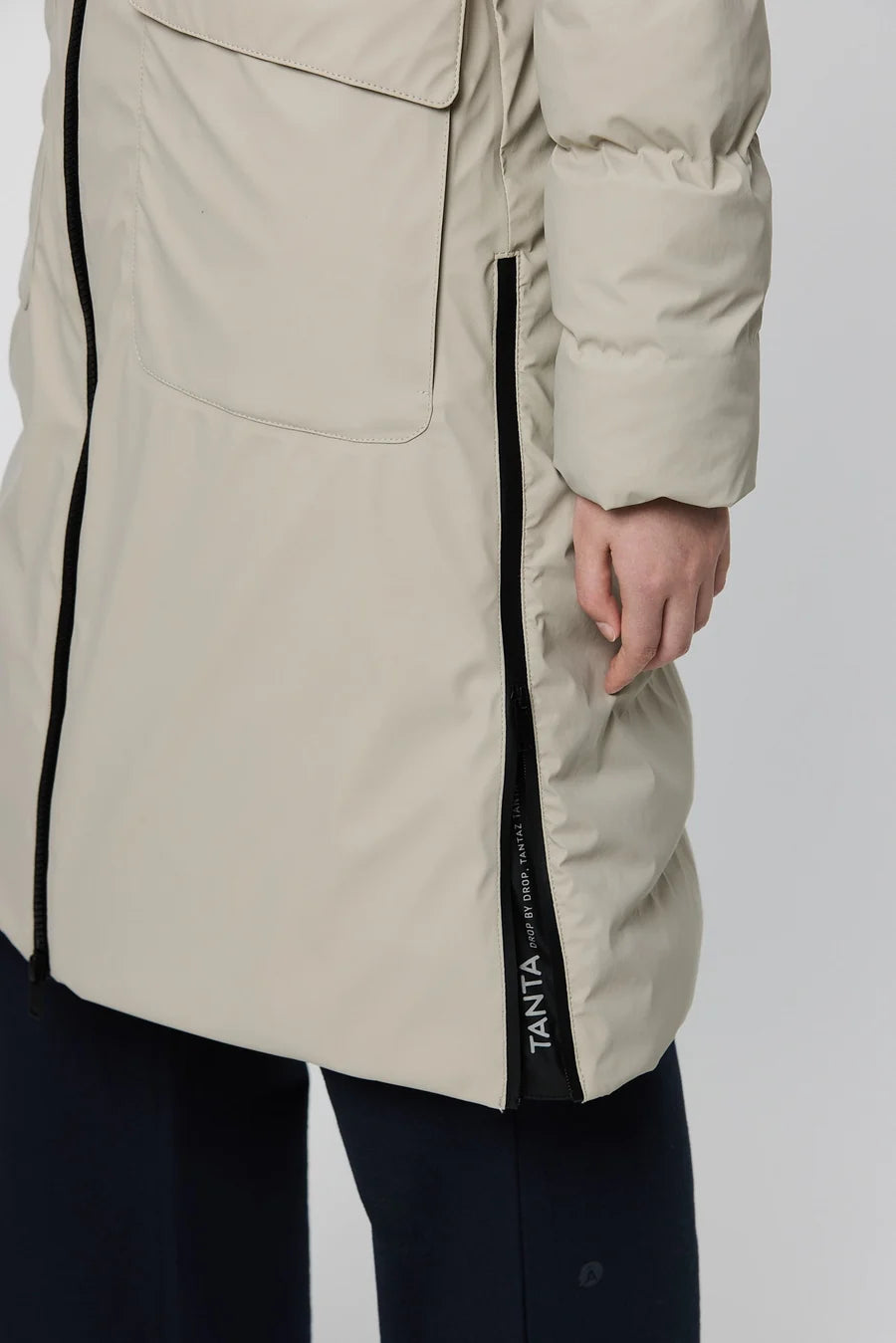 TANTÄ Waterproof Quilted Back Coat
