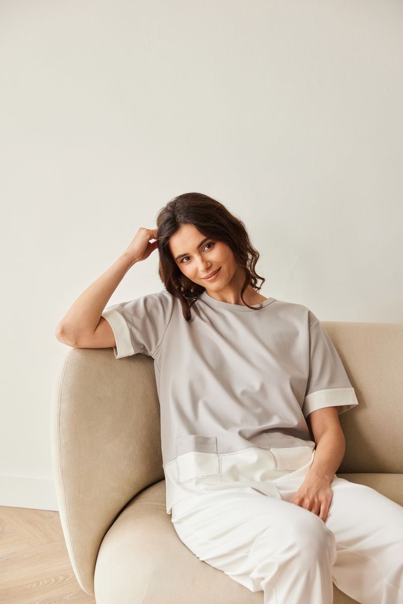 PERUZZI Contrast Top