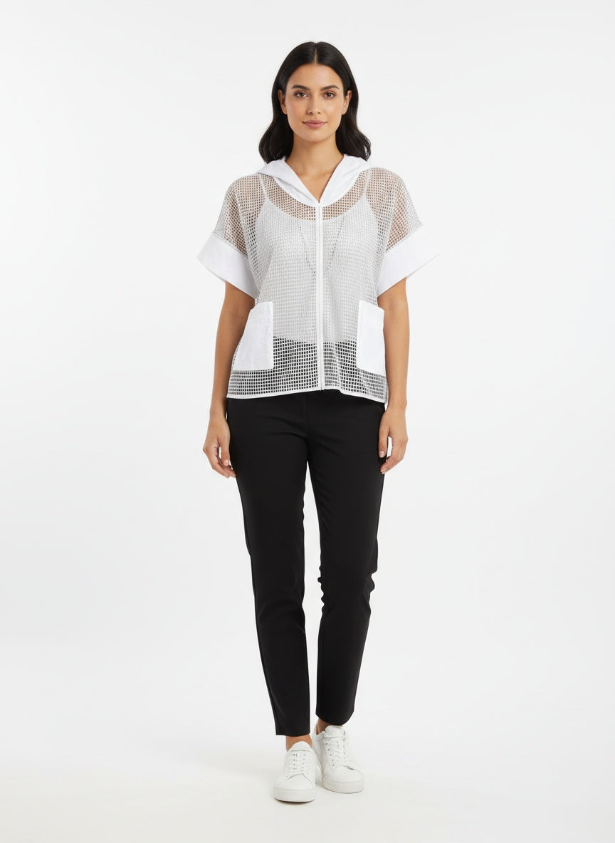 NAYA Pocket Mesh Top