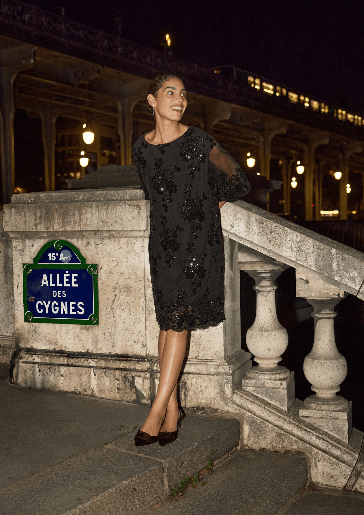 Soyaconcept Sequin Shift Dress