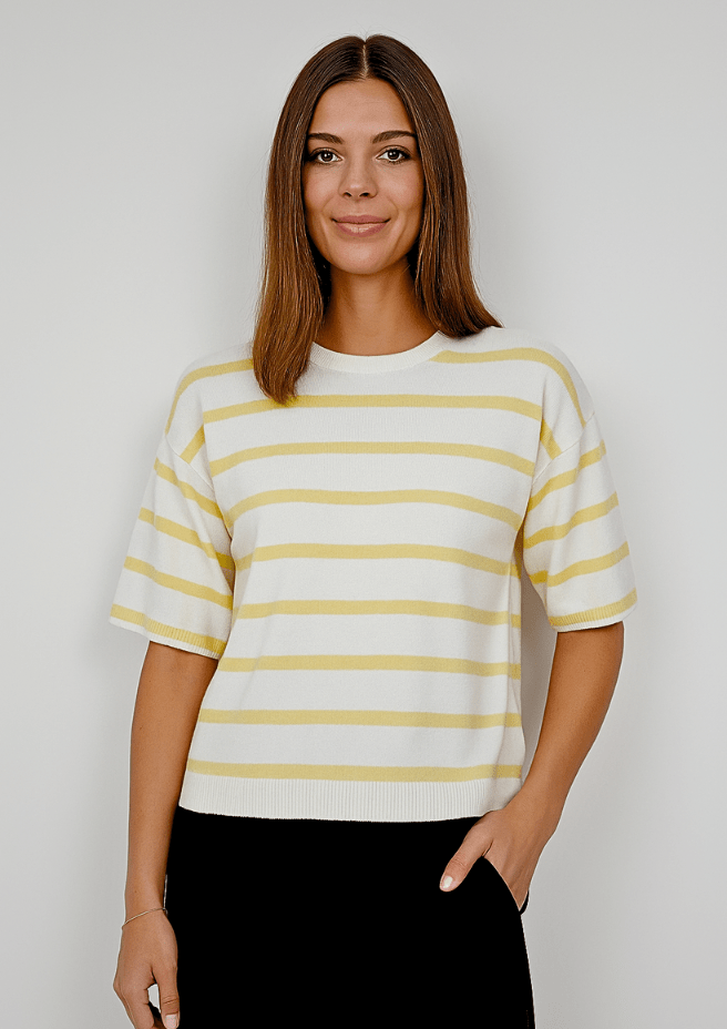 MSCH Stripe T-Shirt Knit